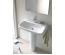 Раковина прямокутна Duravit DuraStyle підвісна, 600x440 мм, з отвором для змішувача, з переливом, білий 2319600000