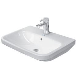 Раковина прямокутна Duravit DuraStyle підвісна, 600x440 мм, з отвором для змішувача, з переливом, білий 2319600000