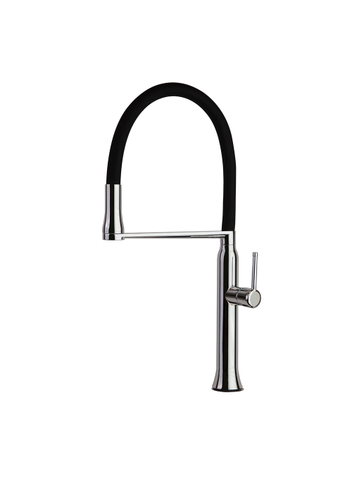 Змішувач для кухні Ramon Soler KITCHEN з гнучким висувним шлангом, хром (386801MA38E303484)