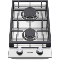Варильна поверхня газова Fabiano FHG 832 VGH Inox 8112.406.1475