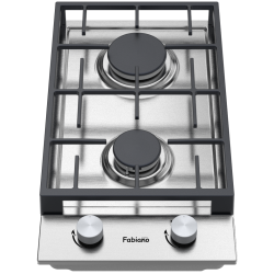 Варильна поверхня газова Fabiano FHG 832 VGH Inox 8112.406.1475
