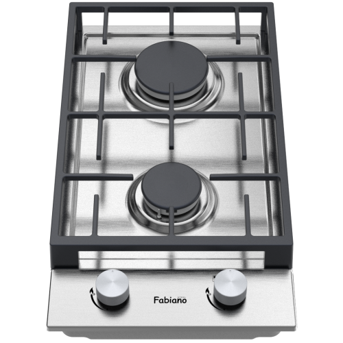 Варильна поверхня газова Fabiano FHG 832 VGH Inox 8112.406.1475