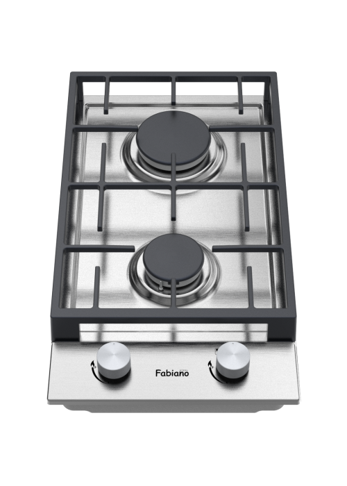 Варильна поверхня газова Fabiano FHG 832 VGH Inox 8112.406.1475