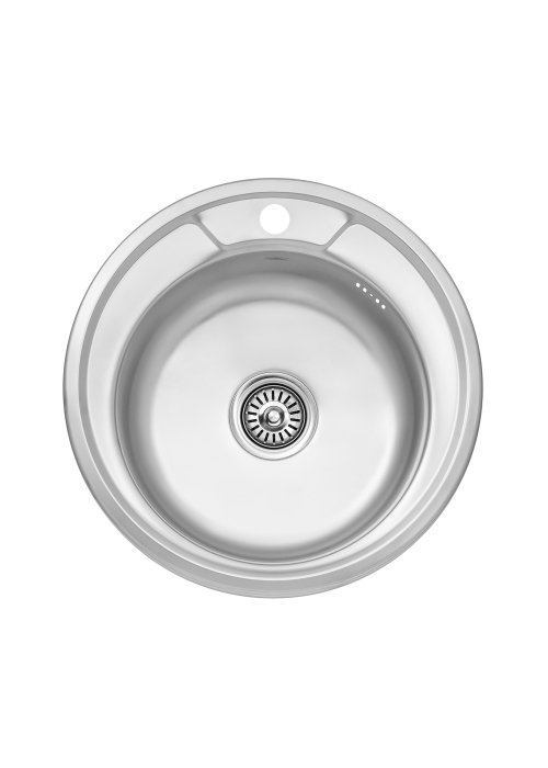 Кухонна мийка Kroner KRP Satin - 490 (0.6 мм) CV022764