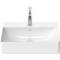 Раковина прямокутна Duravit DuraSquare меблева/підвісна, 500x470 мм, з отвором для змішувача, без перелива, 2353500041
