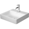 Раковина прямокутна Duravit DuraSquare меблева/підвісна, 500x470 мм, з отвором для змішувача, без перелива, 2353500041