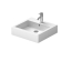 Раковина прямокутна Duravit Vero, накладна/підвісна, 500x470 мм, з отвором для змішувача, з переливом, білий 0454500000