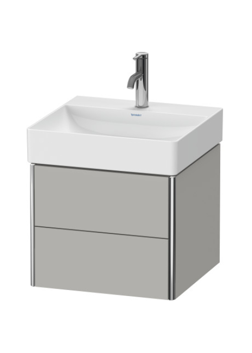 Раковина прямокутна Duravit DuraSquare меблева/підвісна, 500x470 мм, з отвором для змішувача, без перелива, 2353500041