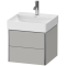 Раковина прямокутна Duravit DuraSquare меблева/підвісна, 500x470 мм, з отвором для змішувача, без перелива, 2353500041