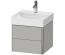 Раковина прямокутна Duravit DuraSquare меблева/підвісна, 500x470 мм, з отвором для змішувача, без перелива, 2353500041