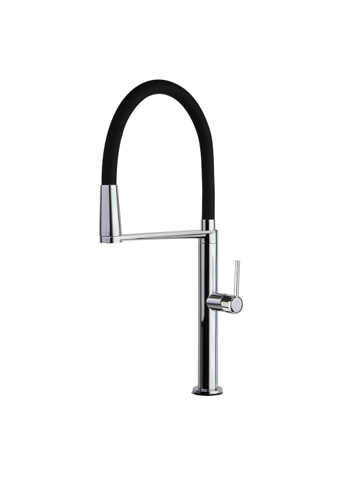Змішувач для кухні Ramon Soler KITCHEN з гнучким висувним шлангом, хром (388801MA38E303469)