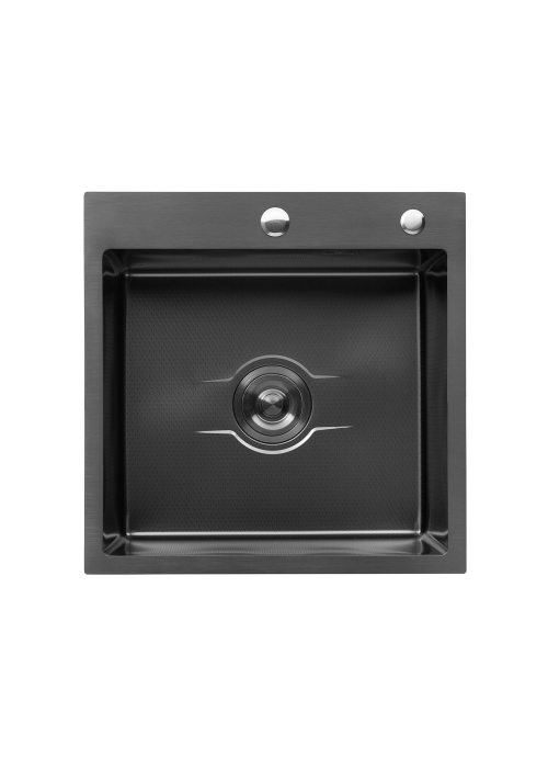 Кухонна мийка Kroner KRP Derby - 5050HM PVD (2,5/0,5 мм) CV027240