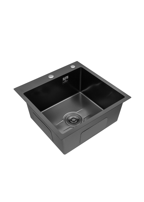 Кухонна мийка Kroner KRP Derby - 5050HM PVD (2,5/0,5 мм) CV027240