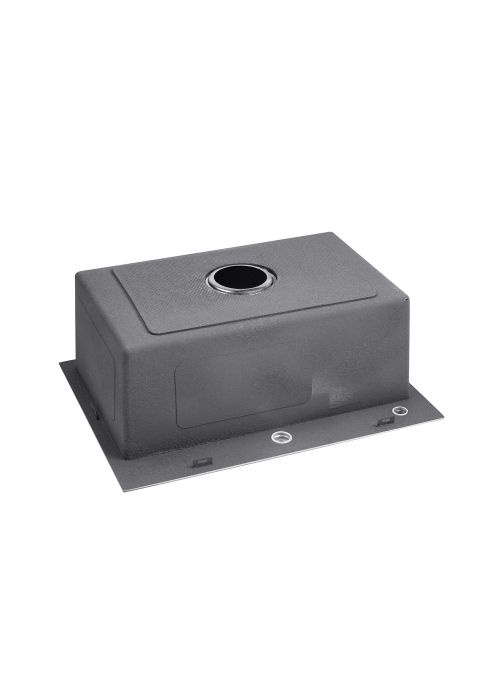 Кухонна мийка Kroner KRP Schwarze - 5843HM PVD (3.0/1.0 мм) CV022794
