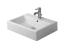 Раковина прямокутна Duravit Vero, накладна/підвісна, 595x465 мм, з отвором для змішувача, з переливом, білий 0452600000