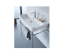 Раковина прямокутна Duravit Happy DDuravit Happy D меблева/підвісна, 1000x505 мм, з отвором для змішувача, з переливом 2318100000