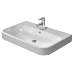Раковина прямокутна Duravit Happy DDuravit Happy D меблева/підвісна, 1000x505 мм, з отвором для змішувача, з переливом 2318100000
