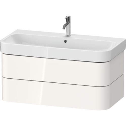 Раковина прямокутна Duravit Happy DDuravit Happy D меблева/підвісна, 1000x505 мм, з отвором для змішувача, з переливом 2318100000