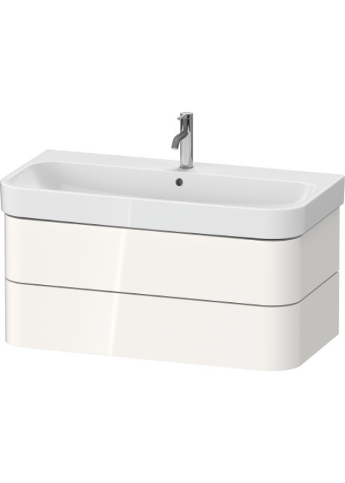Раковина прямокутна Duravit Happy DDuravit Happy D меблева/підвісна, 1000x505 мм, з отвором для змішувача, з переливом 2318100000
