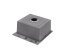 Кухонная мойка Kroner KRP Geb?rstet-4545HM (3.0/1.0 мм) CV033855