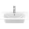 Раковина прямокутна Duravit Me by Starck меблева/підвісна, 630x490 мм, з отвором для змішувача, з переливом 2336630000
