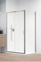 Бокова стінка Alienta Chrome S 800х1900 прозоре 10270080-01-01