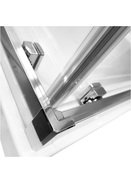 Бокова стінка Alienta Chrome S 800х1900 прозоре 10270080-01-01