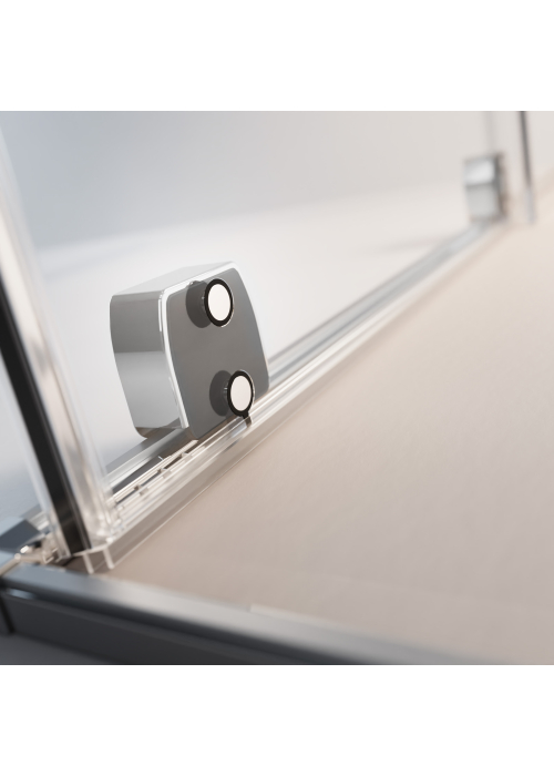 Бокова стінка до дверей Furo 680x2000 хром/прозоре 10110680-01-01
