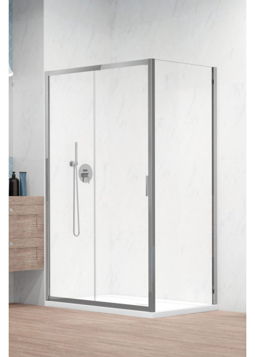 Бокова стінка Alienta Chrome S 900х1900 прозоре 10270090-01-01
