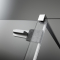 Бокова стінка до дверей Furo 430x2000 хром/прозоре 10110430-01-01