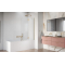 Шторка на ванну Radaway Garda Brushed Gold PND II 1000Rx1500 прозрачное 10720100-99-01R
