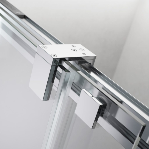 Бокова стінка Espera Pro KDJ 490Lx2000 хром/прозоре 10092110-01-01L