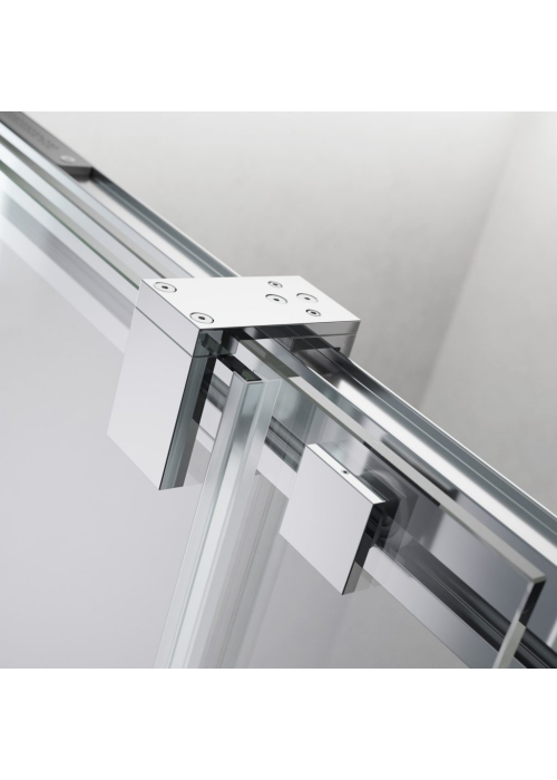 Бокова стінка Espera Pro KDJ 490Lx2000 хром/прозоре 10092110-01-01L