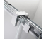 Бокова стінка Espera Pro KDJ 490Lx2000 хром/прозоре 10092110-01-01L