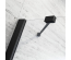 Бокова стінка Essenza New Black KDJ/KDJ+S 700x2000 чорний/прозоре 384048-54-01