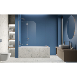 Шторка на ванну Radaway Garda Chrome PND II 1200Lx1500 прозоре 10720120-01-01L