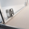 Бокова стінка до дверей Furo 460x2000 хром/прозоре 10110460-01-01