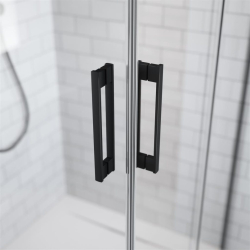 Бокова стінка Idea Black S1 1000Lx2005 прозоре 387052-54-01L