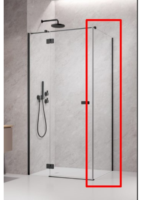Бокова стінка Radaway Garda S1 1000х1950 1070100-01-01
