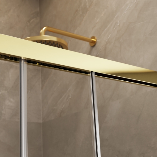 Душова кабіна Radaway Idea Gold KDD 900Lx2005 золото/прозоре 387060-09-01L