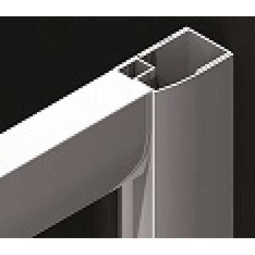 Бокова стінка до шторки Vesta S 800x1500 хром/прозоре 204080-01