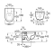 Підвісний унітаз Roca MERIDIAN Rimless A34624L000