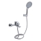 Змішувач для ванни Qtap Leo New (з душовим гарнітуром) Chrome QTLEO259CRM45563