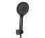 Змішувач для ванни Qtap Taurus (з душовим гарнітуром) Black Matt QTTAU259BLM45662