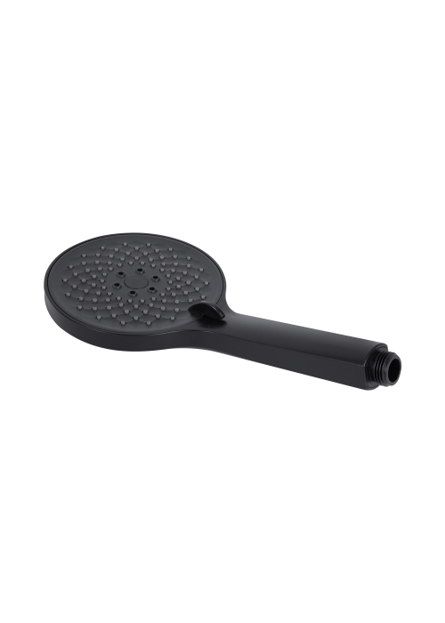 Змішувач для ванни Qtap Taurus (з душовим гарнітуром) Black Matt QTTAU259BLM45662