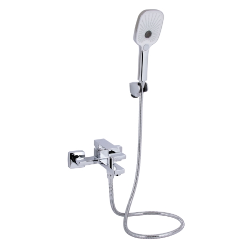 Змішувач для ванни Qtap Gemini (з душовим гарнітуром) Chrome QTGEM259CRM45681