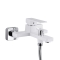 Змішувач для ванни Qtap Gemini (з душовим гарнітуром) Chrome/White QTGEM259CRW45683