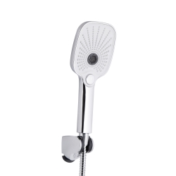 Змішувач для ванни Qtap Gemini (з душовим гарнітуром) Chrome/White QTGEM259CRW45683