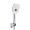 Змішувач для ванни Qtap Gemini (з душовим гарнітуром) Chrome/White QTGEM259CRW45683