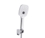 Змішувач для ванни Qtap Gemini (з душовим гарнітуром) Chrome/White QTGEM259CRW45683